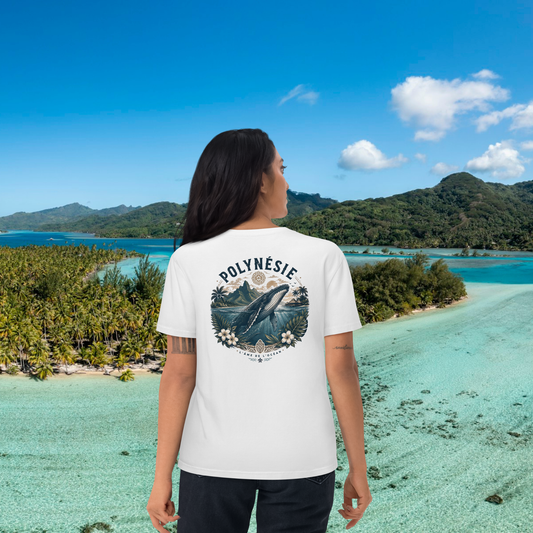 T-shirt "Polynésie" 100% coton bio
