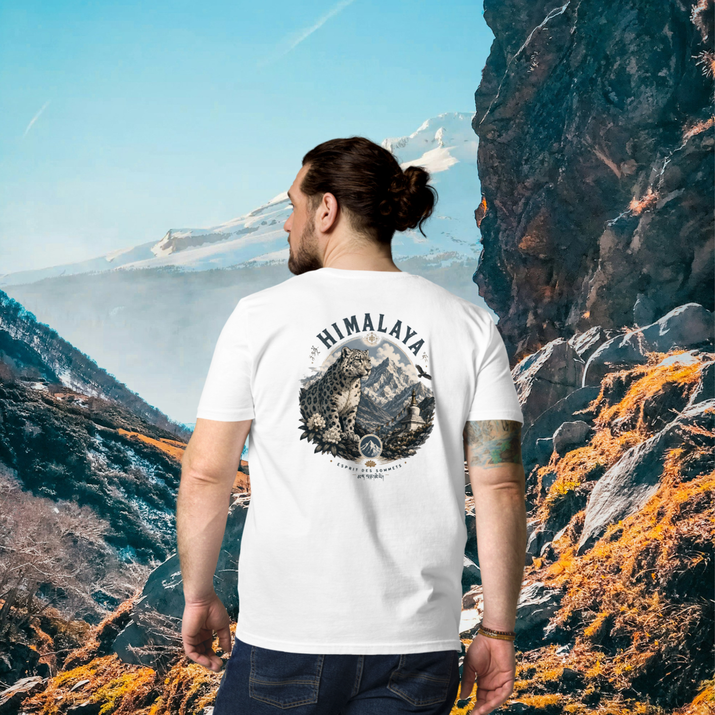 T-shirt "Himalaya" 100% coton bio