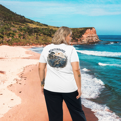 T-shirt "Méditerranée" 100% coton bio