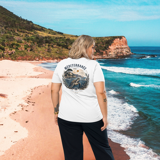 T-shirt "Méditerranée" 100% coton bio
