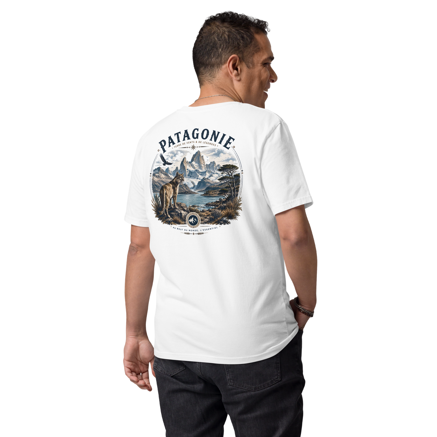 T-shirt "Patagonie" 100% coton bio