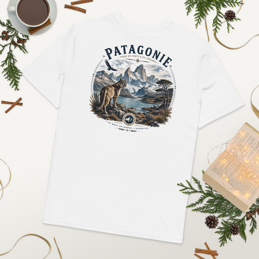 T-shirt "Patagonie" 100% coton bio