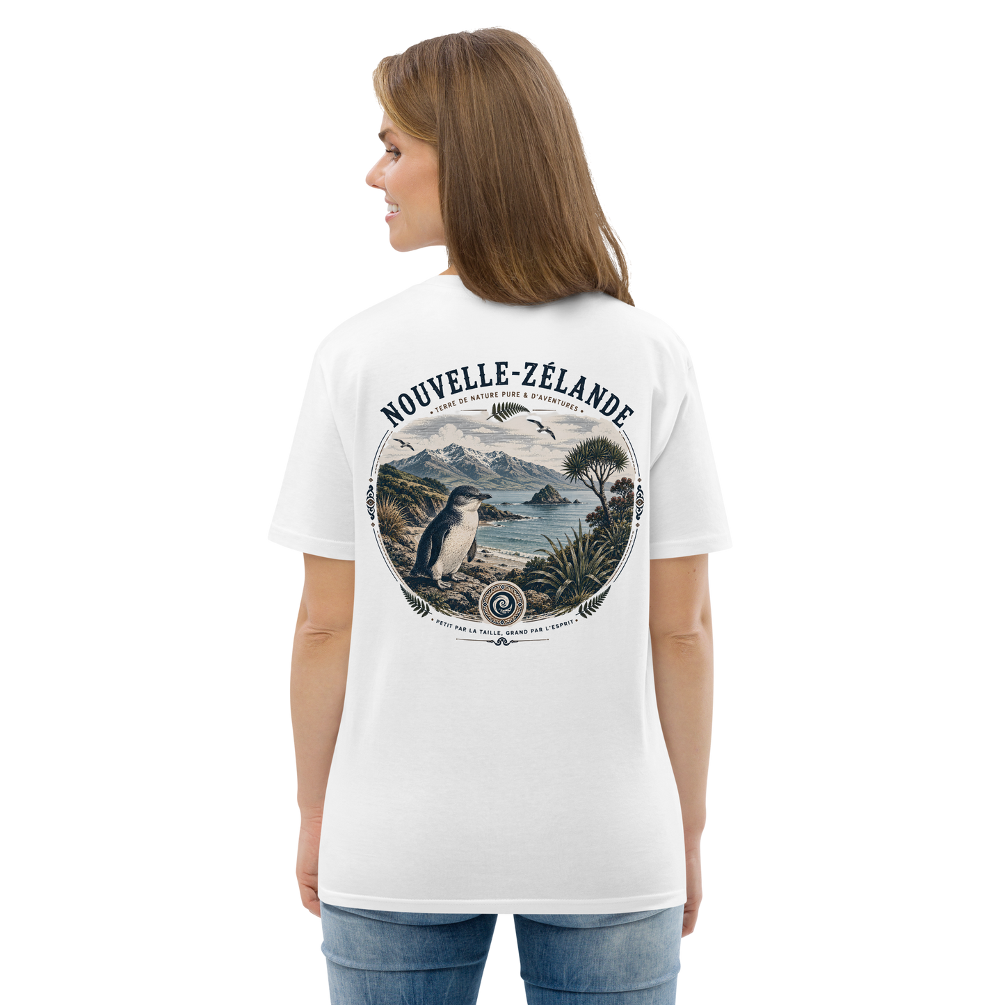T-shirt " Nouvelle-Zélande" 100% coton bio