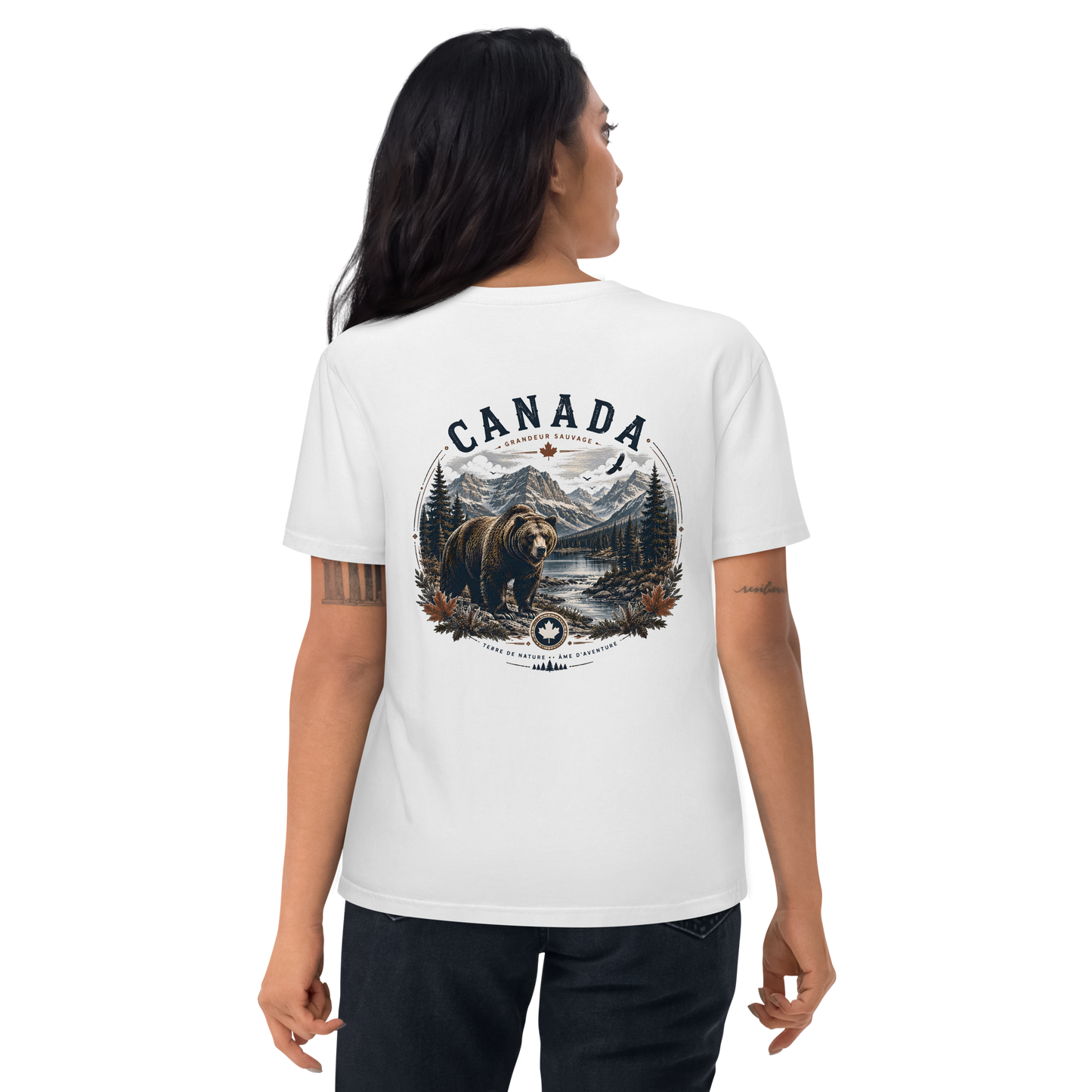 T-shirt "Canada" 100% coton bio