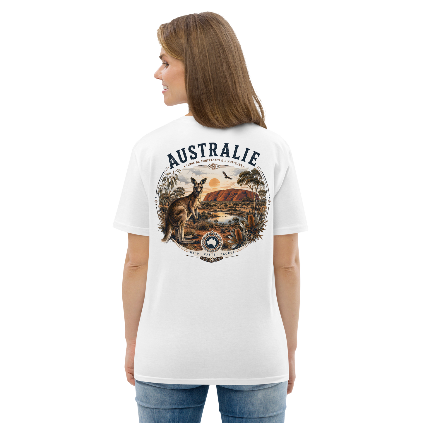 T-shirt "Australie" 100% coton bio