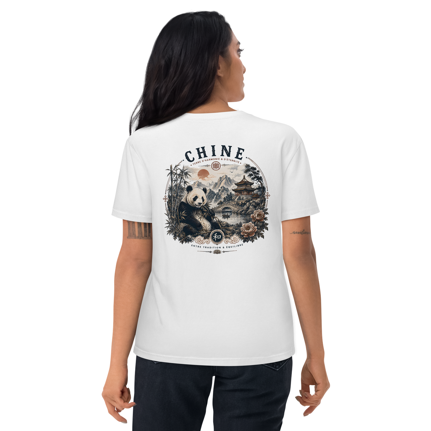 T-shirt "Chine" 100% coton bio