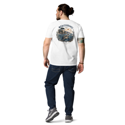 T-shirt "Méditerranée" 100% coton bio