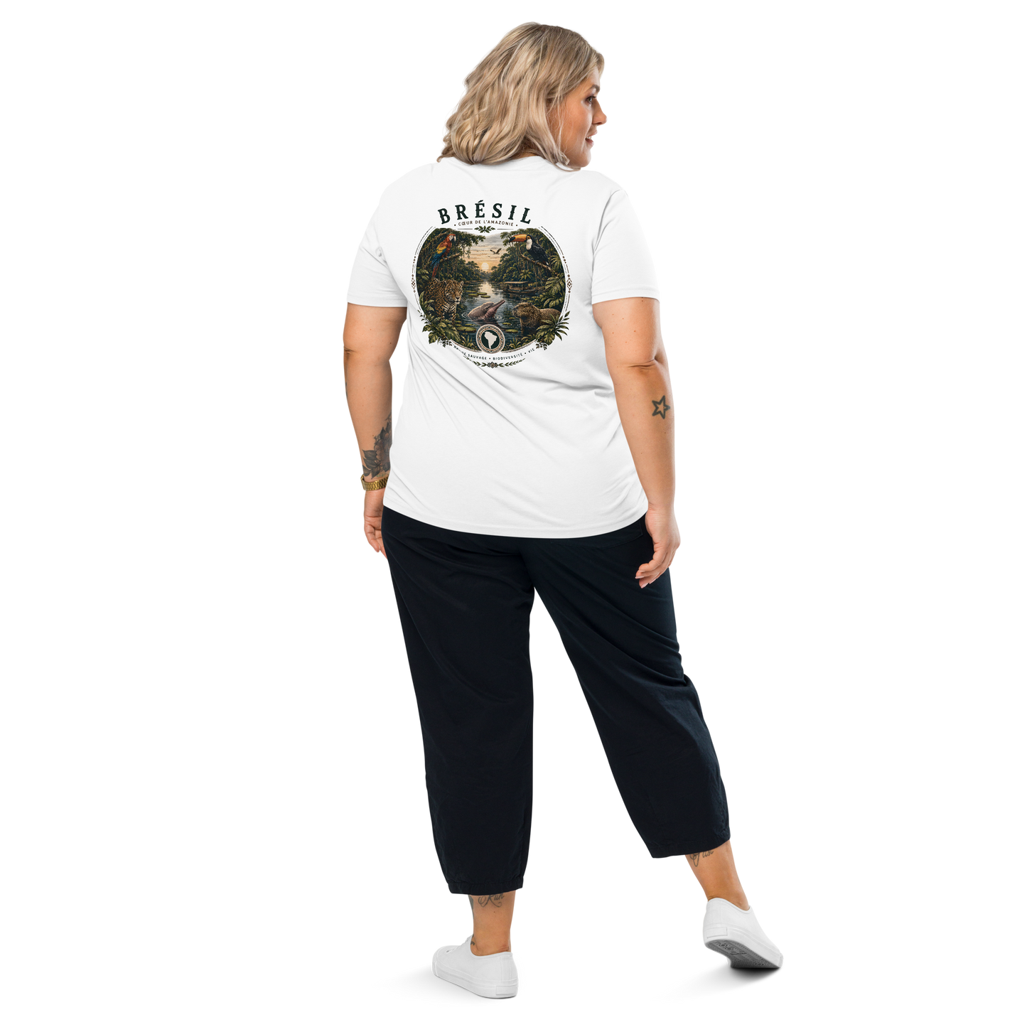 T-shirt "Brésil" 100% coton bio