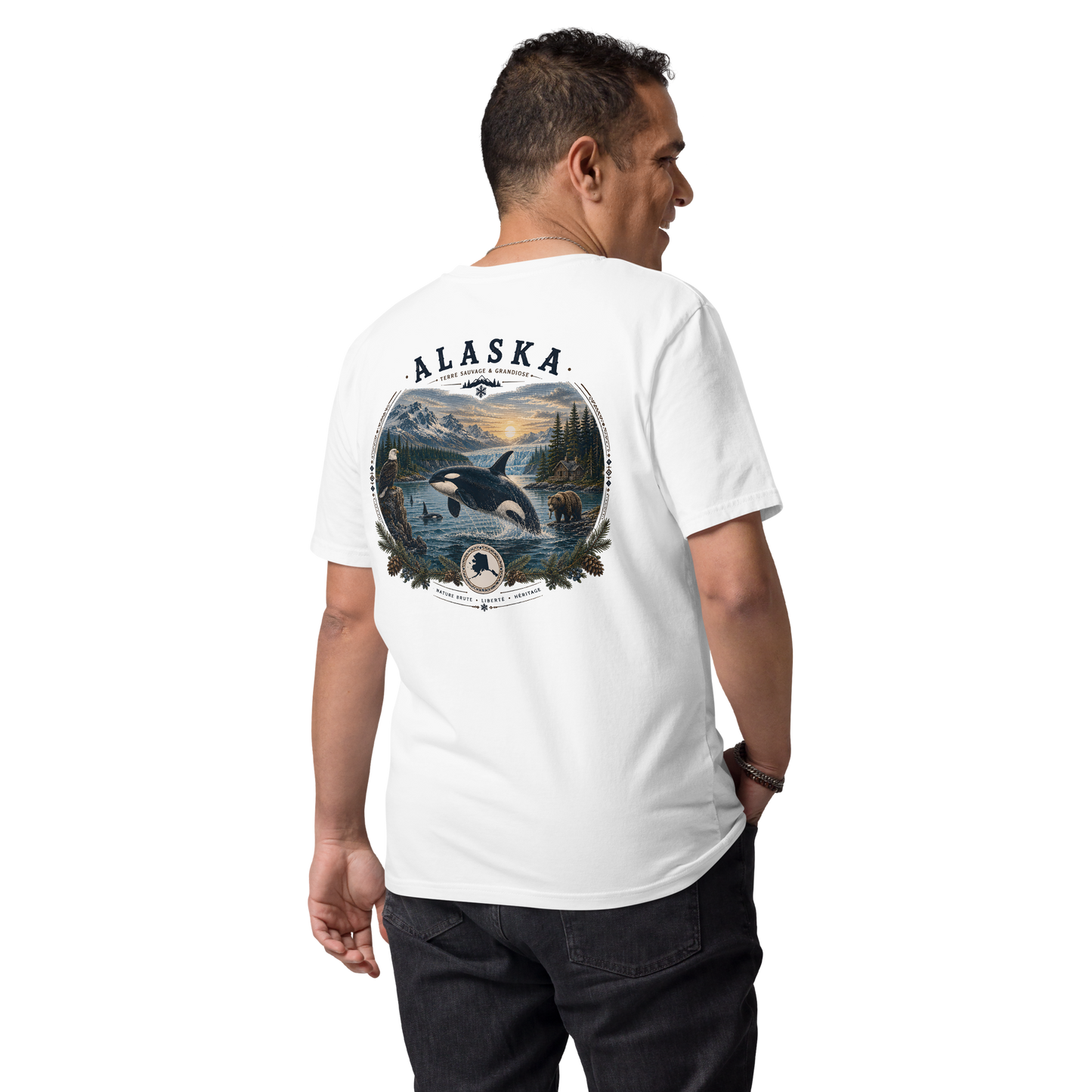 T-shirt "Alaska" 100% coton bio